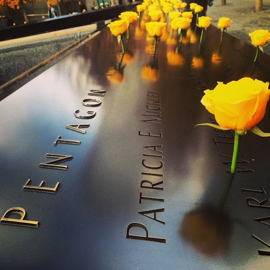 9-11 Ground Zero-wandeltour: St. Paul's Chapel, Firefighter's Memorial Wall en 9-11 Memorial