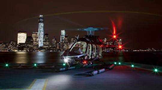 City Lights helikopterervaring vanuit New Jersey